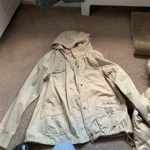 DKNY lightweight hooded jacket